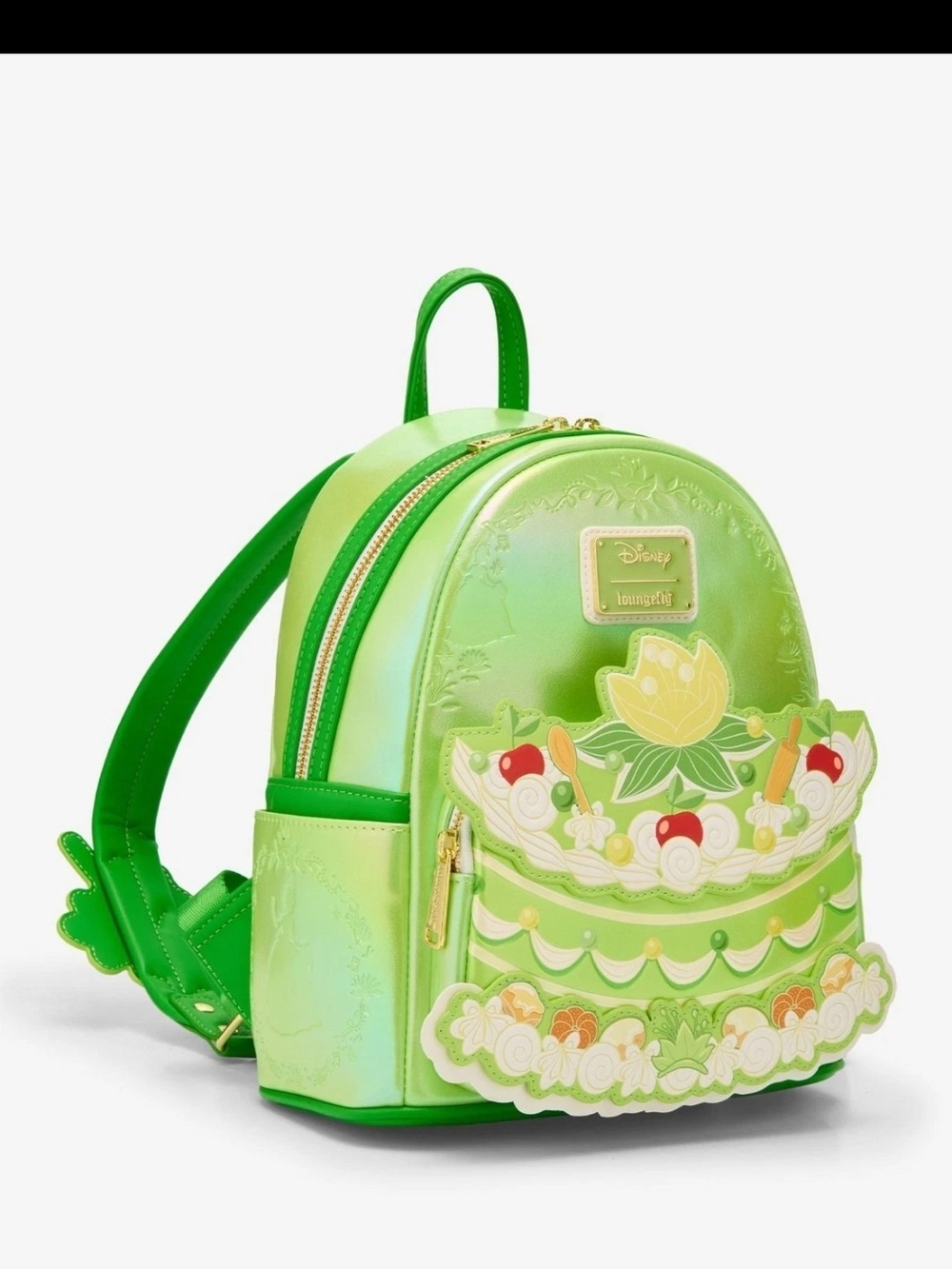 Loungefly Disney The Princess and The Frog Tiana Cake Mini Backpack - Picture 2 of 4